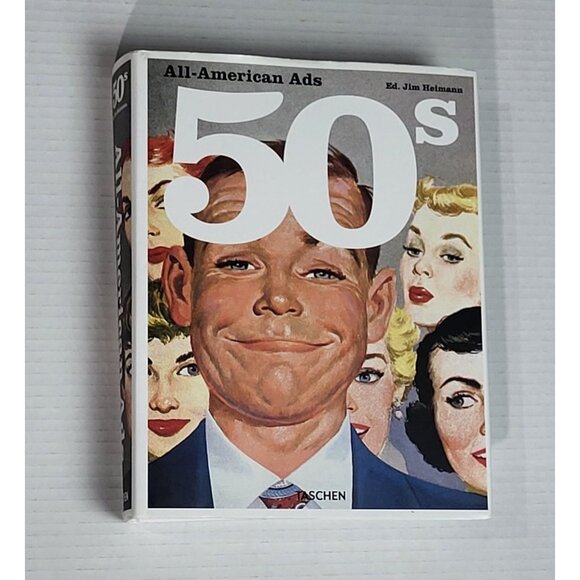 All-American Ads: 50s Hardcover Book By Taschen - Picture 1 of 10